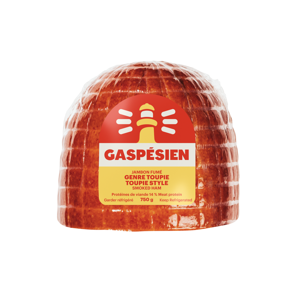 Jambon fumé genre toupie Gaspésien 750g
