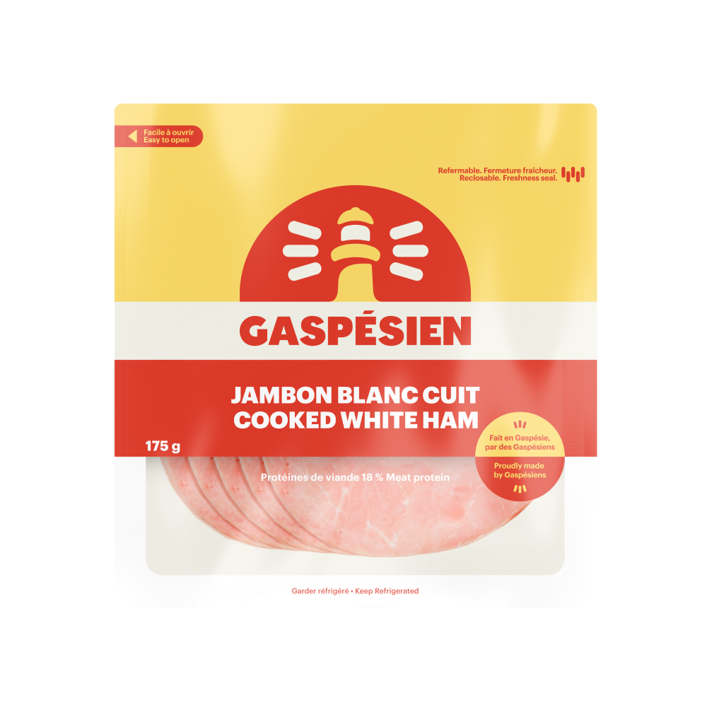 Gaspésien's cooked white ham