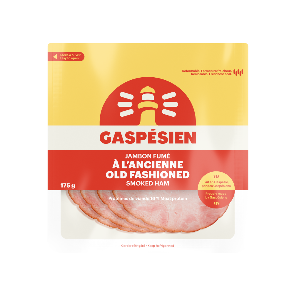 Gaspésien's Old Fashioned Smoked Ham 175g
